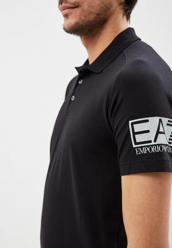 

Поло EA7; EA7 EA002EMDQXB4, Черный