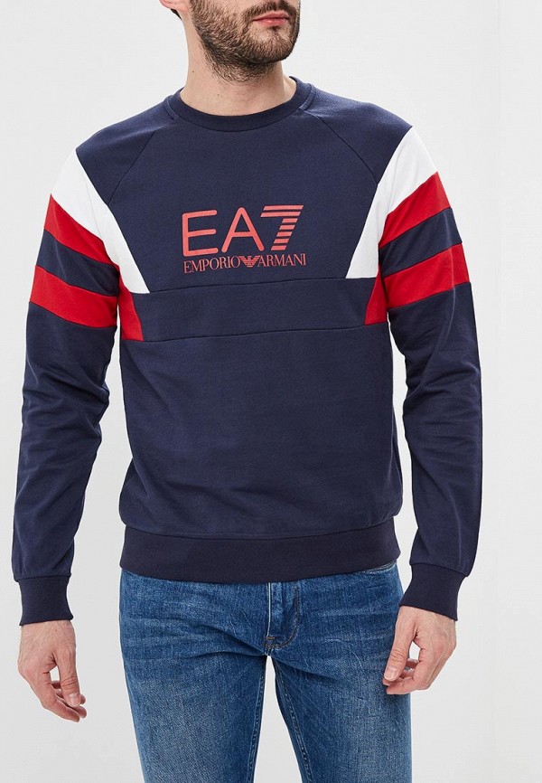 

Свитшот EA7, EA7 EA002EMDQXE0, Синий