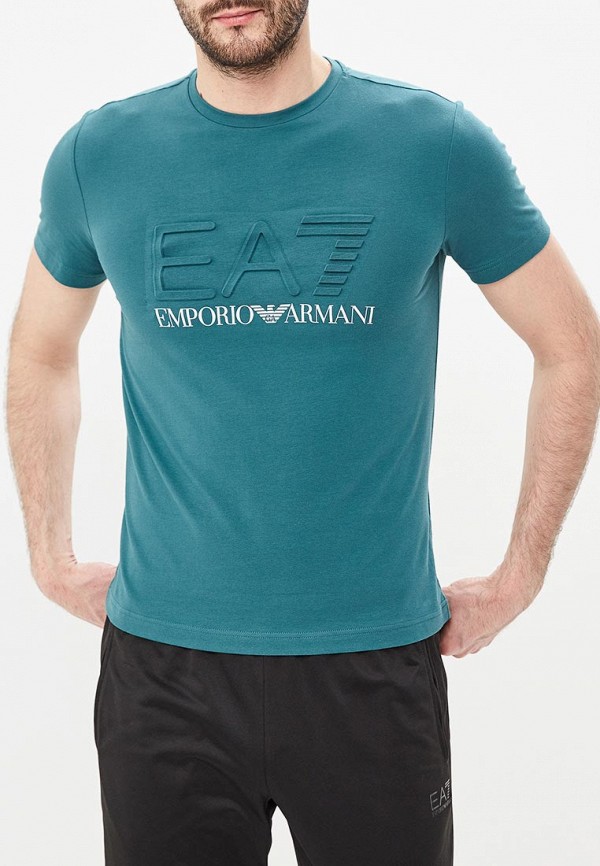 

Футболка EA7, EA7 EA002EMDQXG1, Зеленый