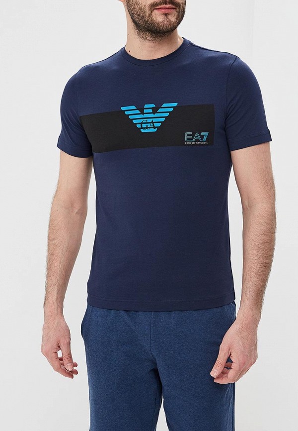 

Футболка EA7, EA7 EA002EMDQXI1, Синий