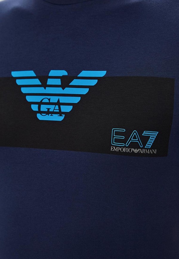 

Футболка EA7; EA7 EA002EMDQXI1, Синий