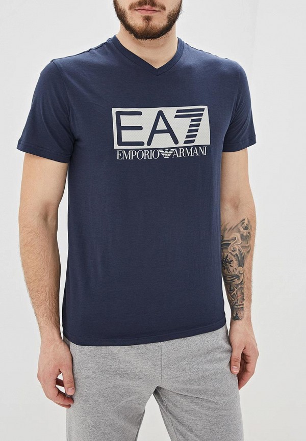 

Футболка EA7, Синий