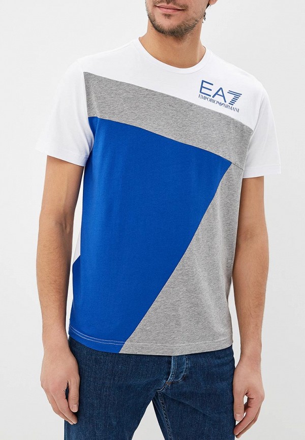 

Футболка EA7, EA7 EA002EMDQXM9, Белый