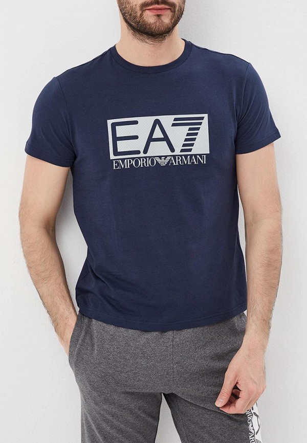 

Футболка EA7, Синий