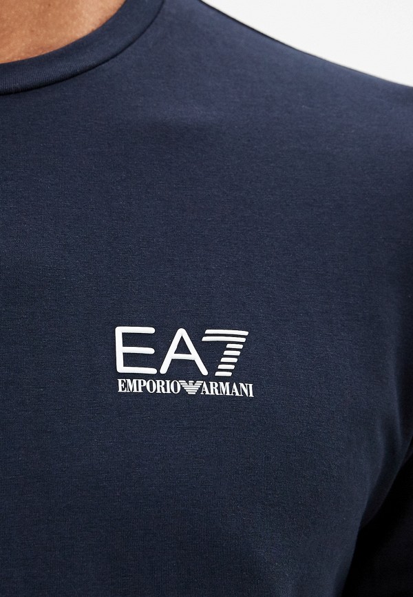 

Лонгслив EA7, Синий