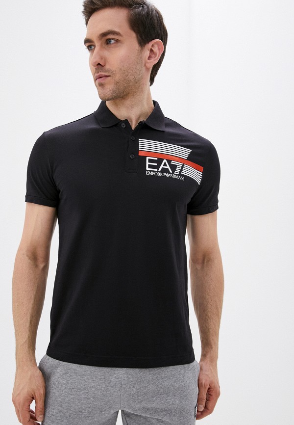 

Поло EA7, Черный, EA7 EA002EMHKYY8
