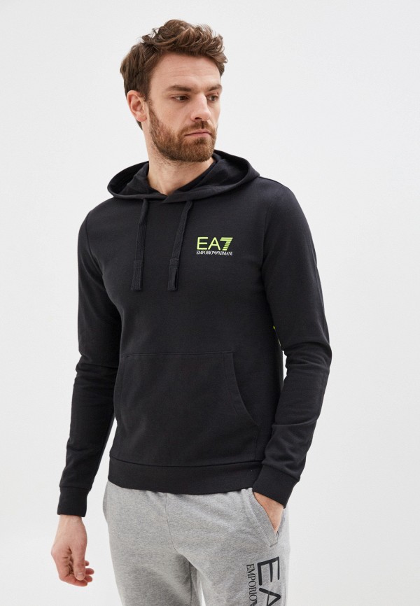 

Худи EA7, Черный