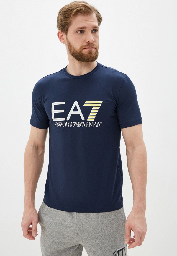 

Футболка EA7, Синий, EA7 EA002EMHLFV2