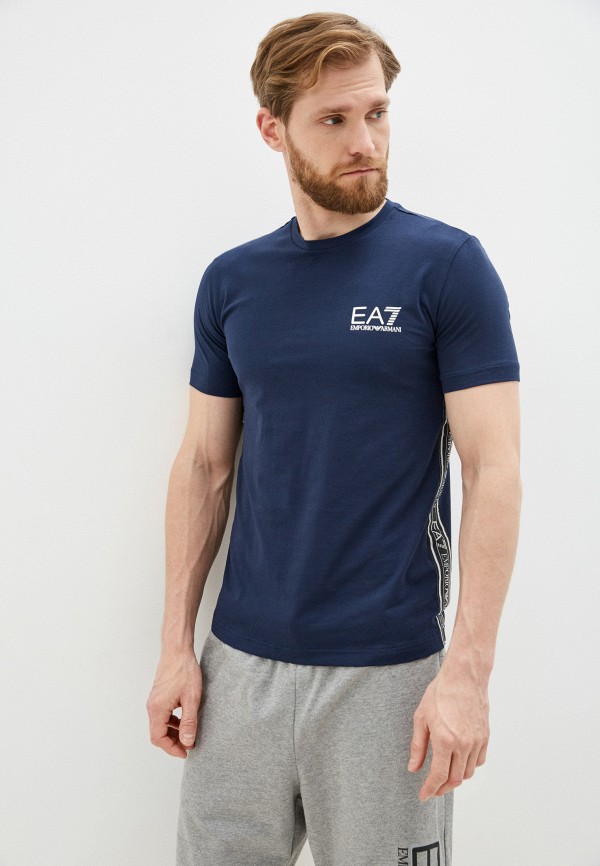 

Футболка EA7, Синий, EA7 EA002EMHLFV3