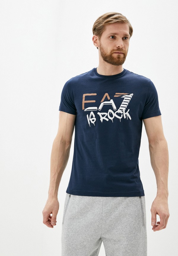 

Футболка EA7, Синий, EA7 EA002EMHLGG3