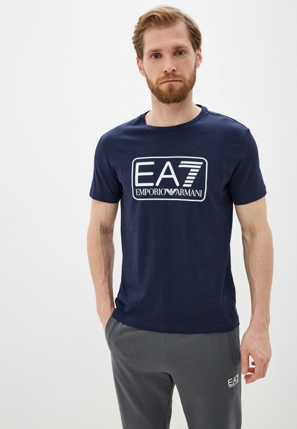 

Футболка EA7, Синий, EA7 EA002EMHLGG4