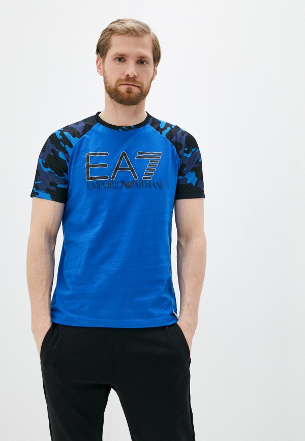 

Футболка EA7, Синий
