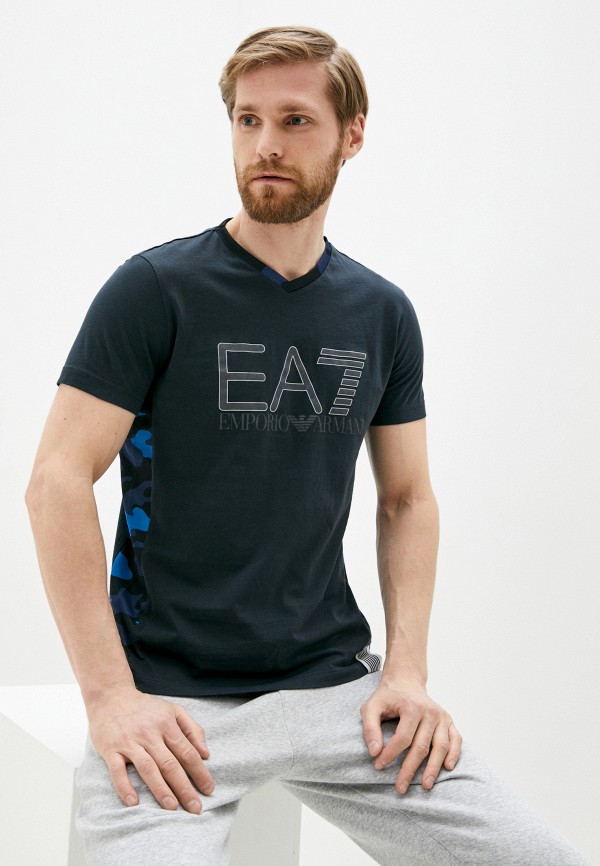 

Футболка EA7, Синий