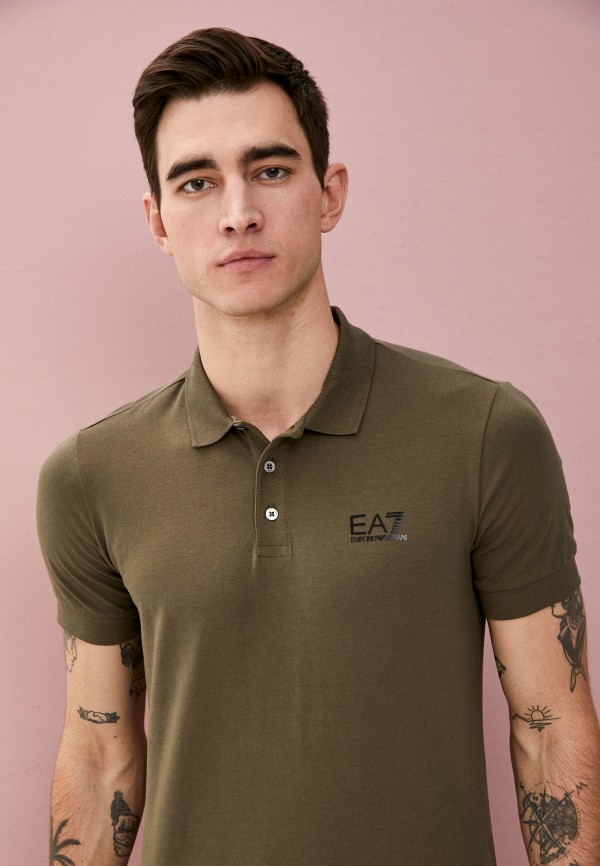 

Поло EA7, Хаки