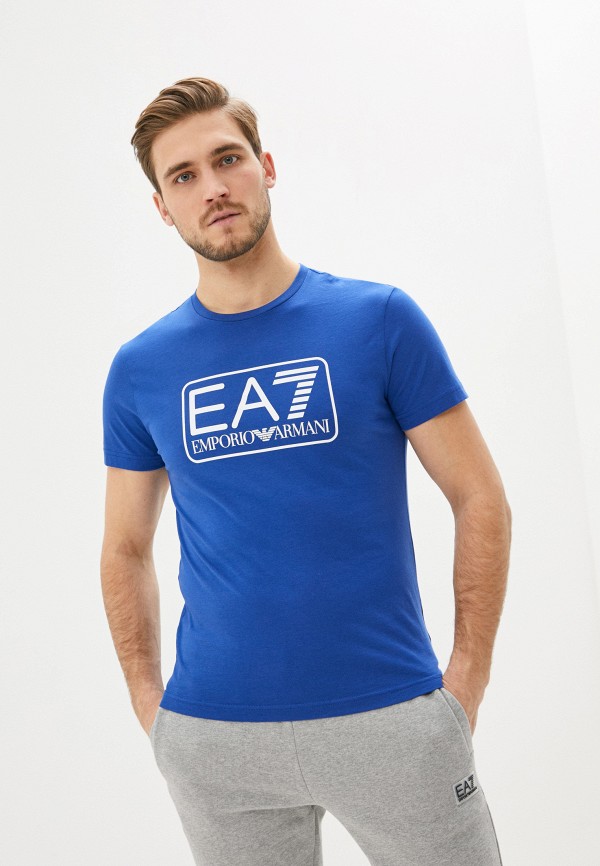 

Футболка EA7, Синий, EA7 EA002EMJUWG2