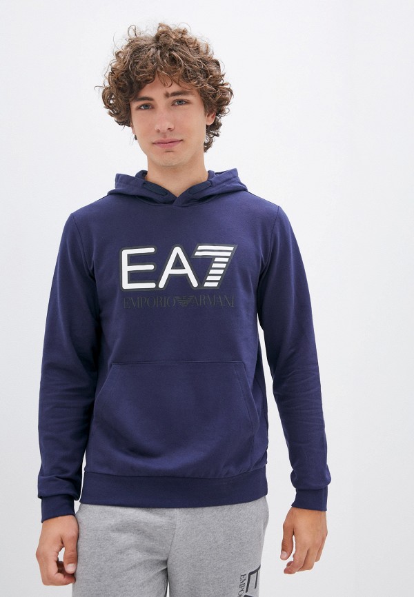 

Худи EA7, Синий