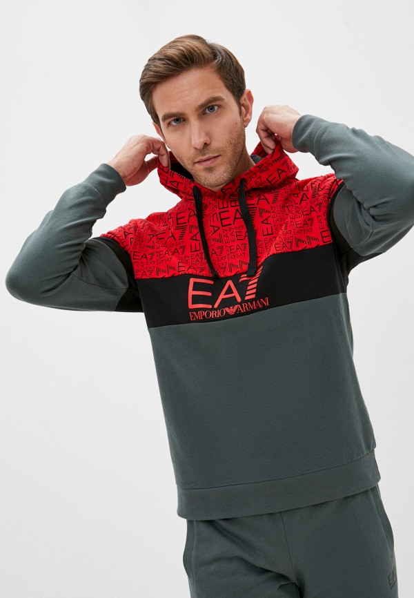 

Худи EA7, Серый, EA7 EA002EMJUWK3