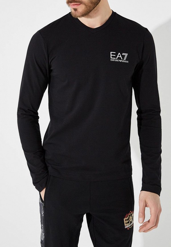 

Лонгслив EA7, Черный