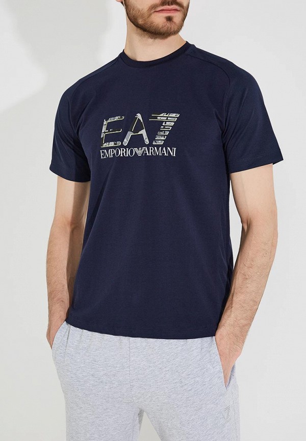 

Футболка EA7, Синий