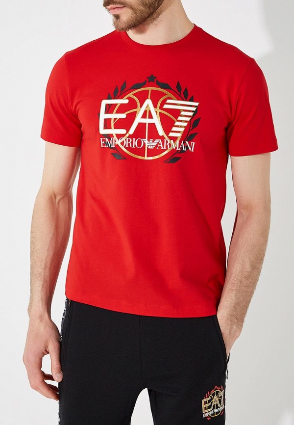 

Футболка EA7, Красный