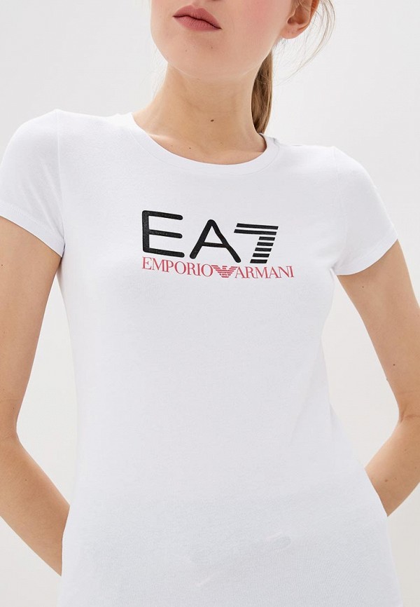 

Футболка EA7; EA7 EA002EWDQZA0, Белый