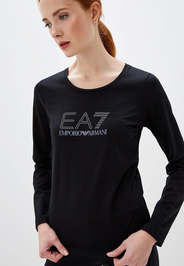 

Лонгслив EA7, Черный