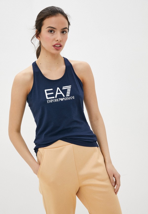 

Майка EA7, Синий, EA7 EA002EWHLGV4