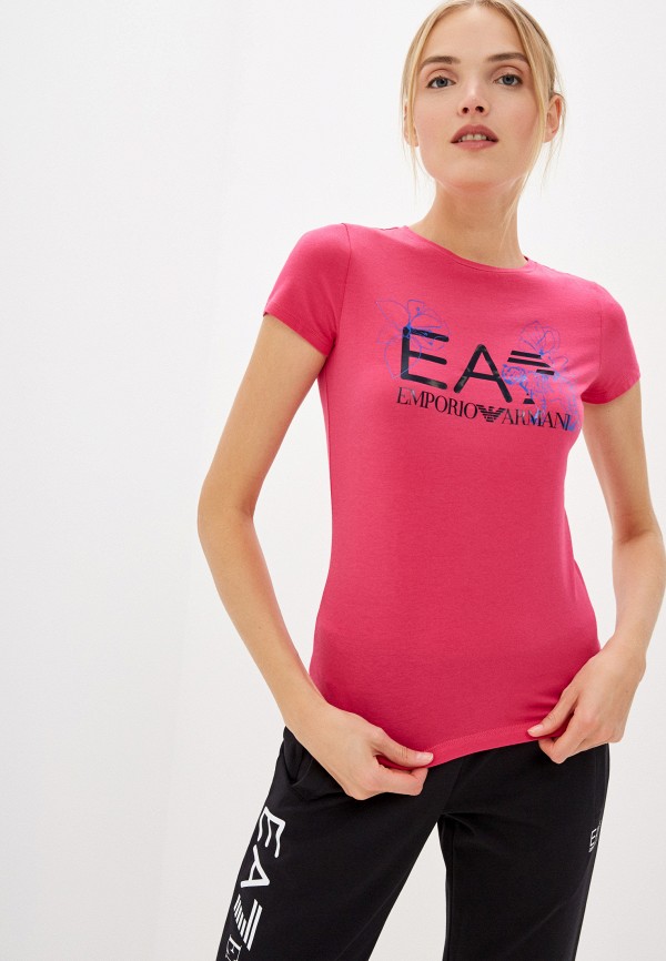 

Футболка EA7, Розовый