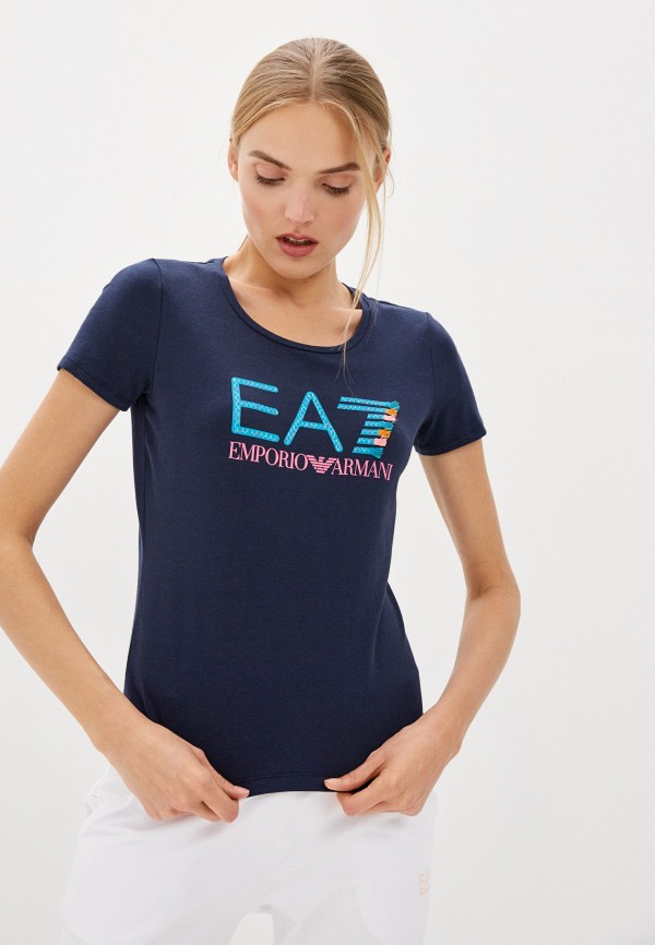 

Футболка EA7, Синий, EA7 EA002EWHLHD1