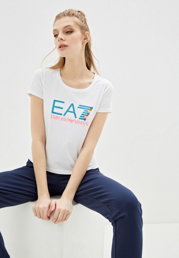 

Футболка EA7, Белый, EA7 EA002EWHLHE7
