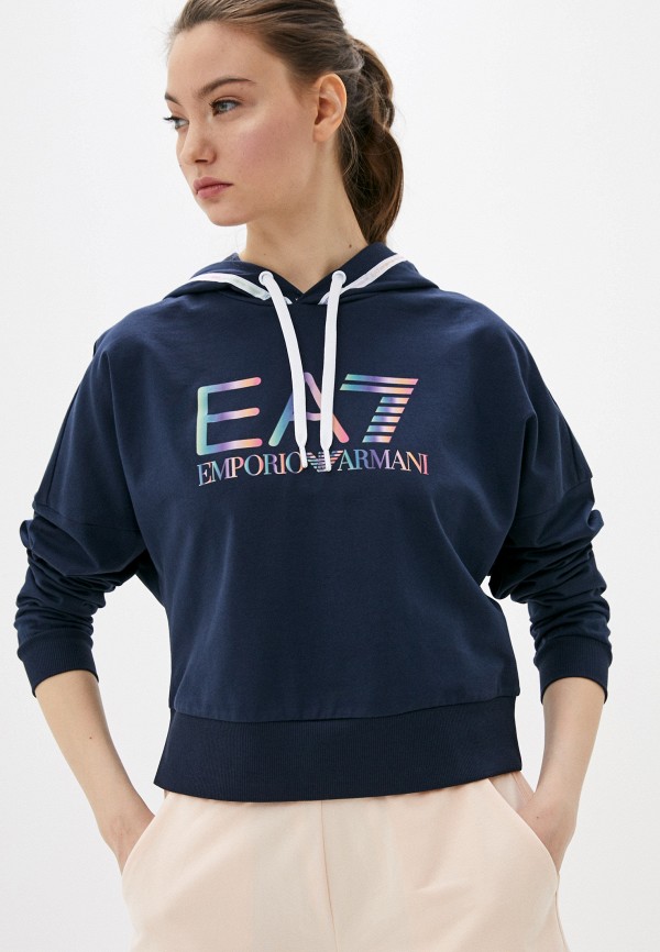 

Худи EA7, Синий