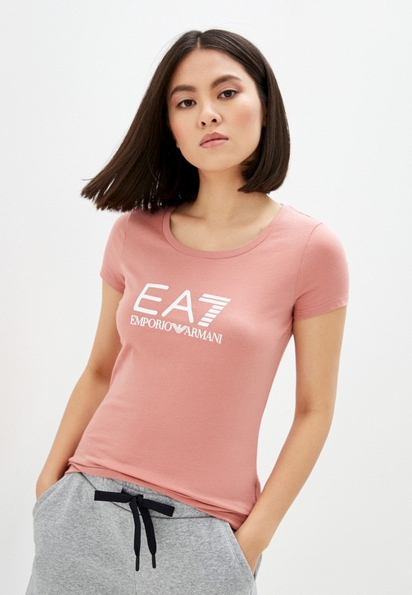 

Футболка EA7, Розовый