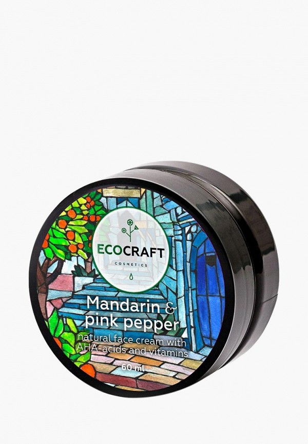 

Крем для лица Ecocraft, с витаминами и АНА-кислотами для сухой и чувствительной кожи, Прозрачный