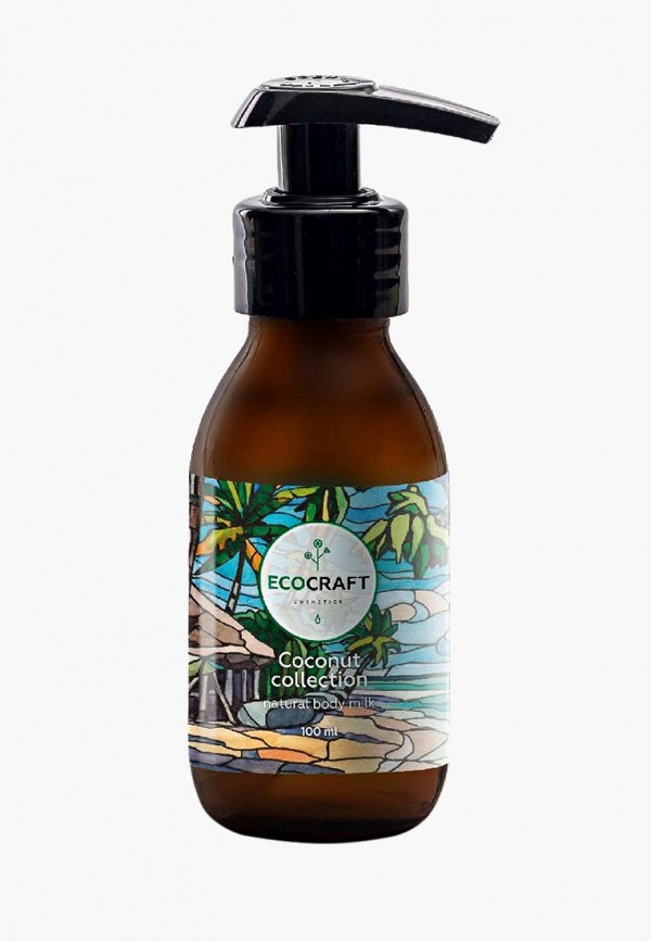 

Молочко для тела Ecocraft, Белый, "Coconut collection" Кокосовая коллекция 107 мл