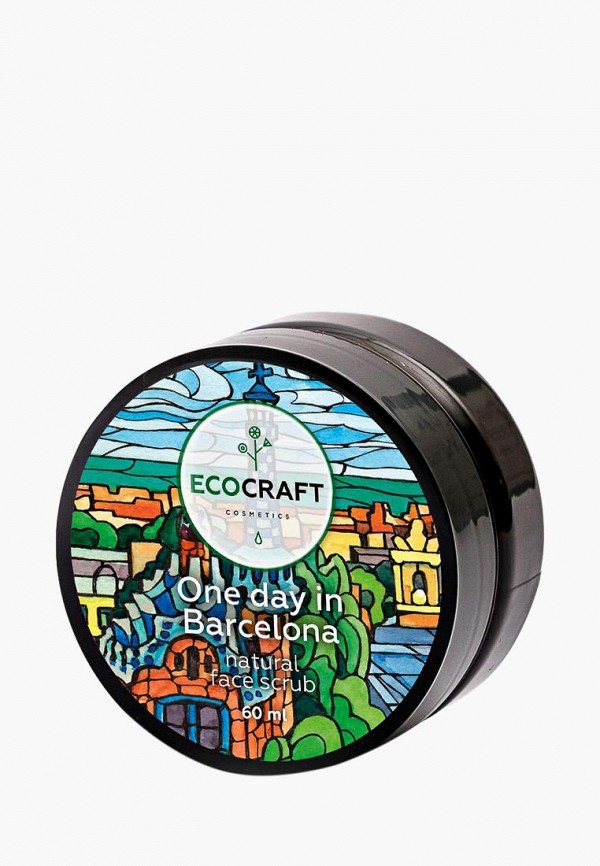 

Скраб для лица Ecocraft, Белый, для зрелой кожи "One day in Barcelona"