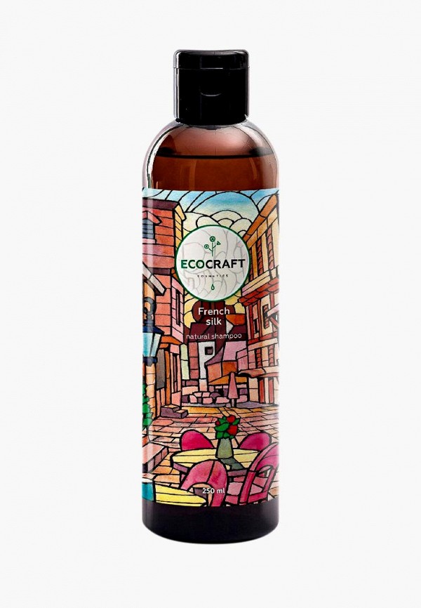 

Шампунь Ecocraft, Прозрачный, для нормальных и сухих волос "French silk", 250 мл