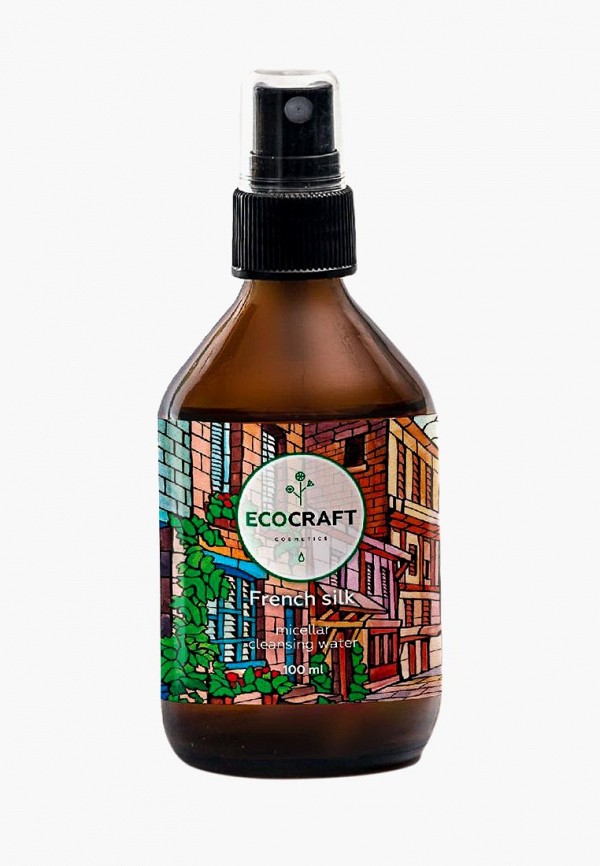 

Мицеллярная вода Ecocraft, "French silk", 100 мл, Прозрачный