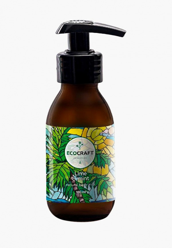 

Молочко для тела Ecocraft, Прозрачный, "Lime and mint", 100 мл