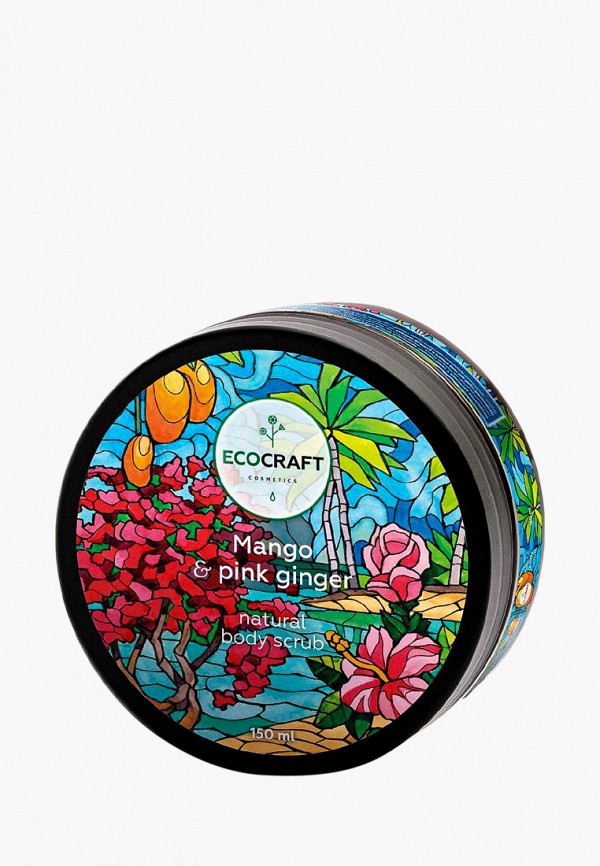 

Скраб для тела Ecocraft, "Mango and pink ginger", 150 мл, Розовый
