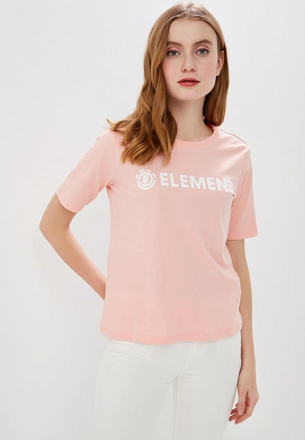 

Футболка Element, Розовый, ELEMENT LOGO CR