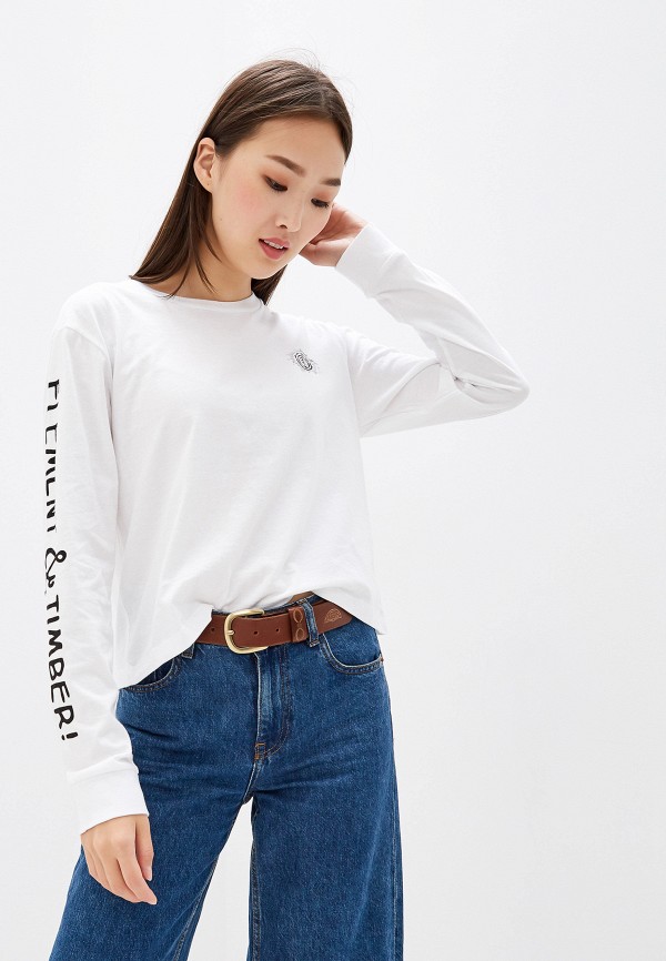 

Лонгслив Element, Белый, TIMBER CROP LS