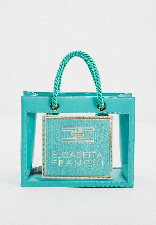 

Сумка Elisabetta Franchi, Бирюзовый, Elisabetta Franchi EL037BWJFJC6