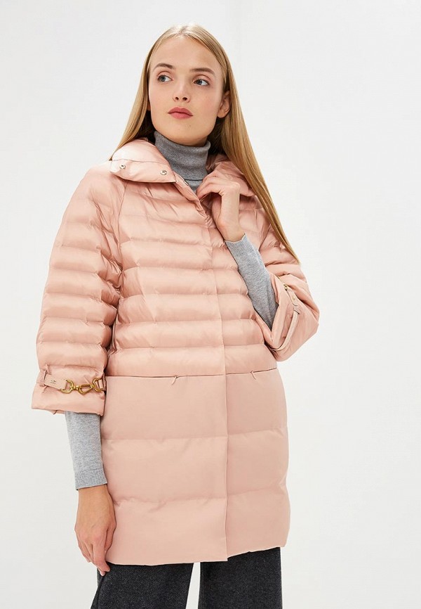 

Куртка утепленная Elisabetta Franchi, Розовый