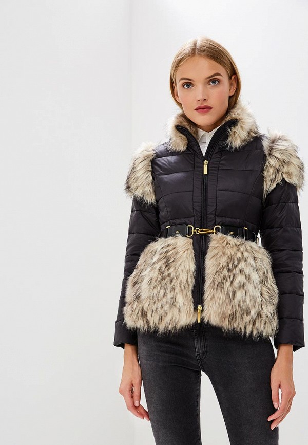 

Куртка утепленная Elisabetta Franchi, Черный