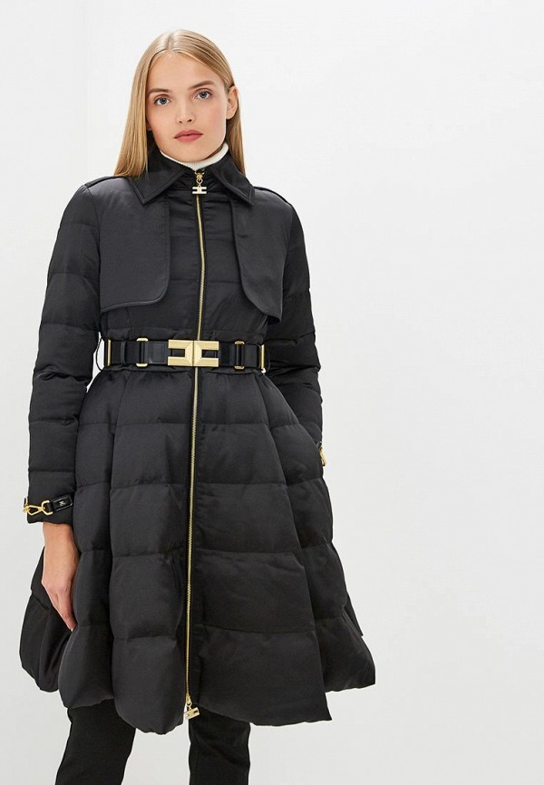 

Куртка утепленная Elisabetta Franchi, Черный