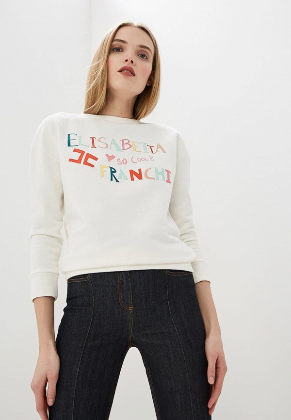 

Свитшот Elisabetta Franchi, Белый