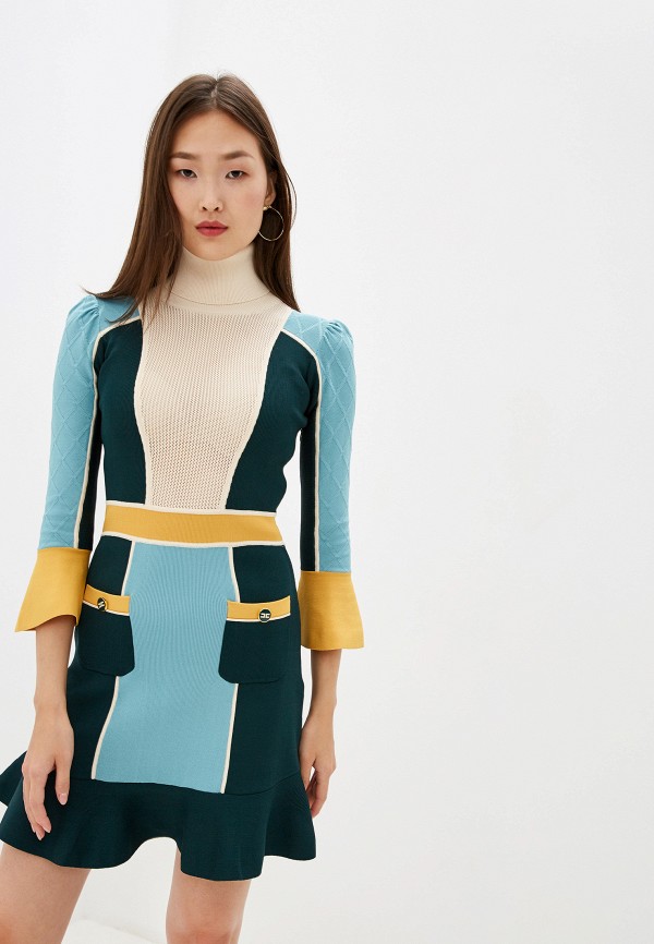

Платье Elisabetta Franchi, Мультиколор, Elisabetta Franchi EL037EWFLJU3