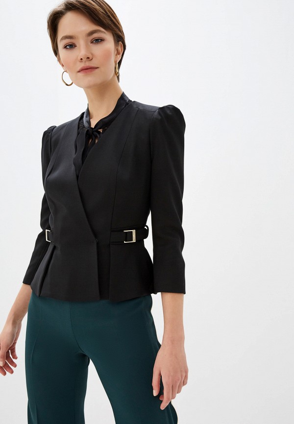 

Жакет Elisabetta Franchi, Черный, Elisabetta Franchi EL037EWFMKI3