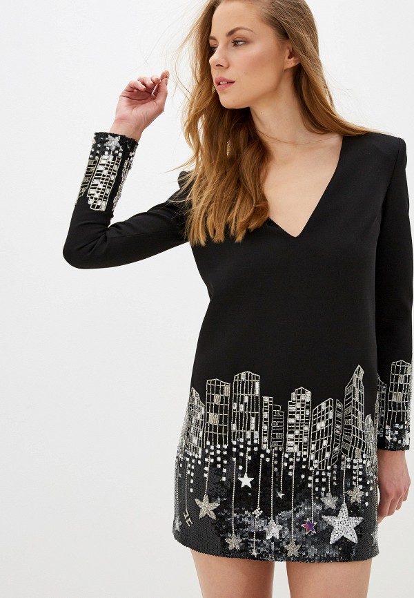 

Платье Elisabetta Franchi, Черный, Elisabetta Franchi EL037EWFMKI8