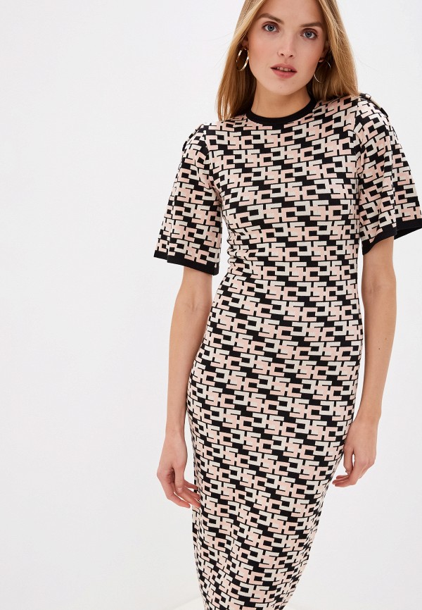

Платье Elisabetta Franchi, Мультиколор, Elisabetta Franchi EL037EWFMKJ6